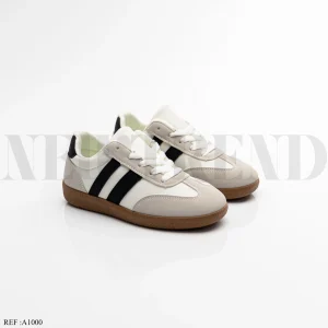 Baskets Garçon A1000 White/Black