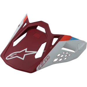 Visière Casque S-M8 Contact Rouge Mat