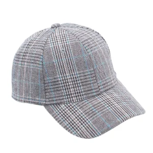 Casquette tartan