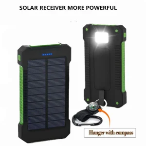 Batterie Portable solaire 7500 mAh Double USB