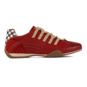 Chaussures de Conduite GPO Racing Corsa Rosso - Femme